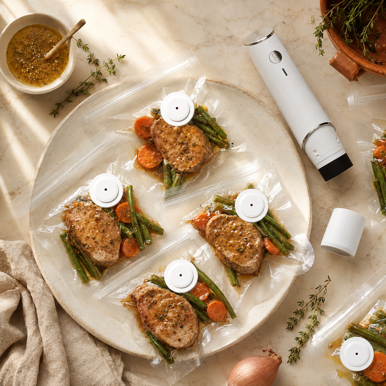 Aspirateur Sous-vide Portatif PepperCooks